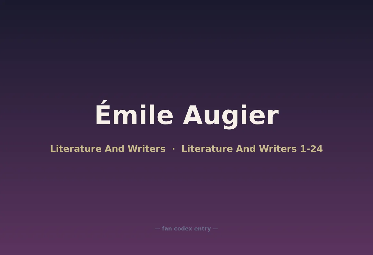 Émile Augier